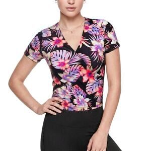 NWT Victoria's Secret PINK Women's Back Tie Ultimate Active Wrap Top T-Shirt